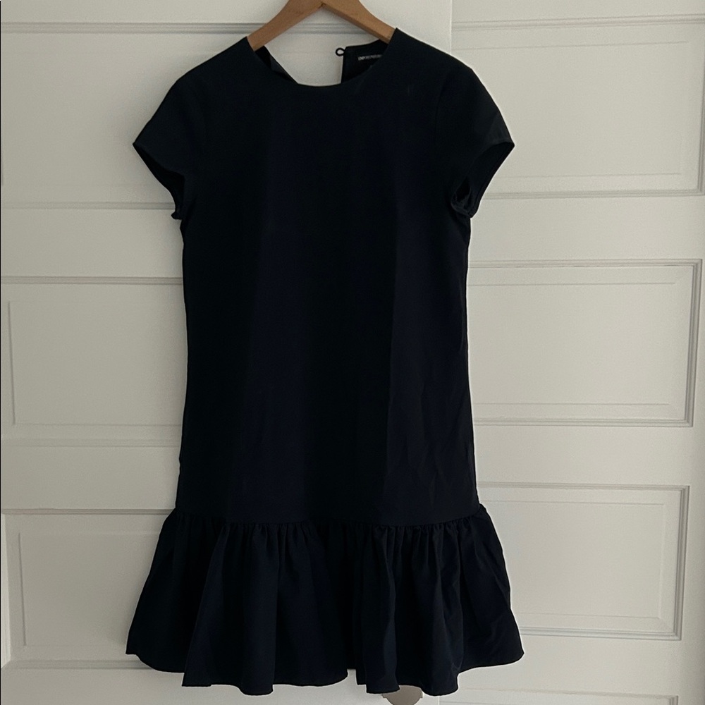 Emporio Armani Classic Navy Dress